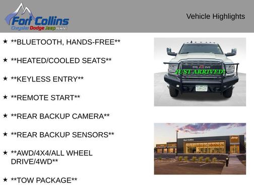 2019 RAM 3500 Limited Crew Cab 4x4 8' Box