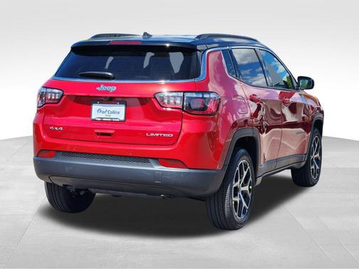 Red Hot Pearlcoat 2026 Jeep Compass Limited