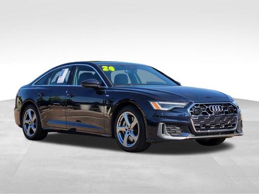 Blue 2024 Audi A6 55 Premium Plus