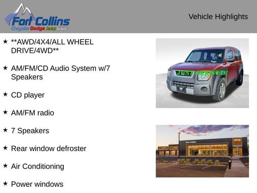 2004 Honda Element EX