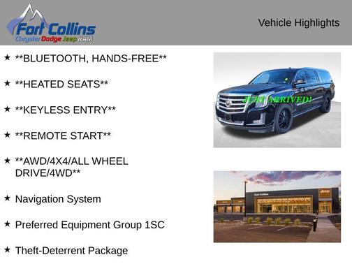 2015 Cadillac Escalade ESV Premium