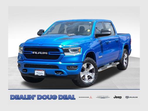 Hydro Blue Pearlcoat 2021 RAM 1500 Laramie