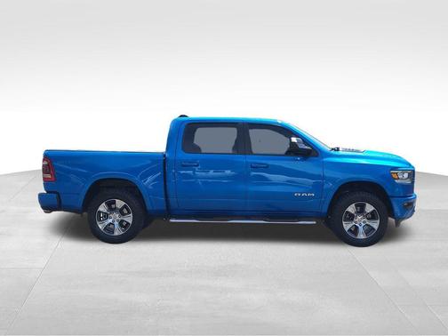 Hydro Blue Pearlcoat 2021 RAM 1500 Laramie