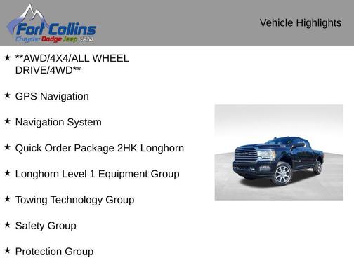 2020 RAM 2500 Longhorn