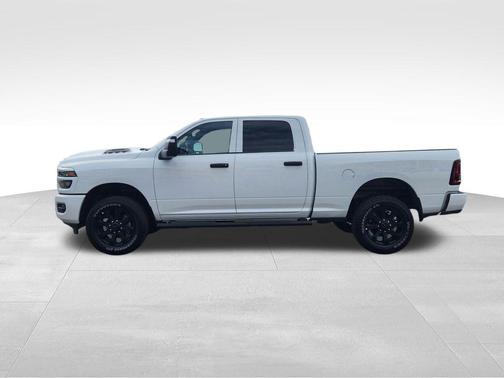 Bright White Clearcoat 2026 RAM 2500 Black Express Crew Cab 4x4 6'4' Box