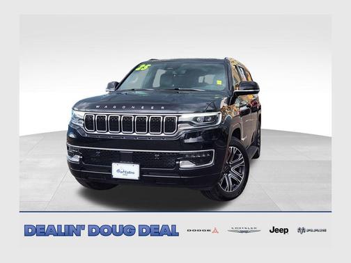 Diamond Black Crystal Pearlcoat 2025 Jeep Wagoneer L Series I 4x4