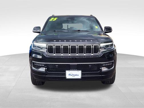 Diamond Black Crystal Pearlcoat 2025 Jeep Wagoneer L Series I 4x4