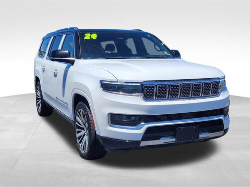 Bright White Clearcoat 2024 Jeep Grand Wagoneer L Series III 4x4