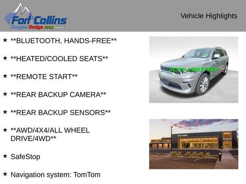 Destroyer Gray Clearcoat 2023 Dodge Durango Citadel AWD