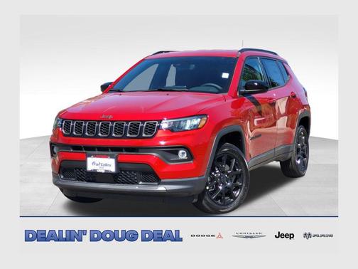 Red Hot Pearlcoat 2026 Jeep Compass Latitude