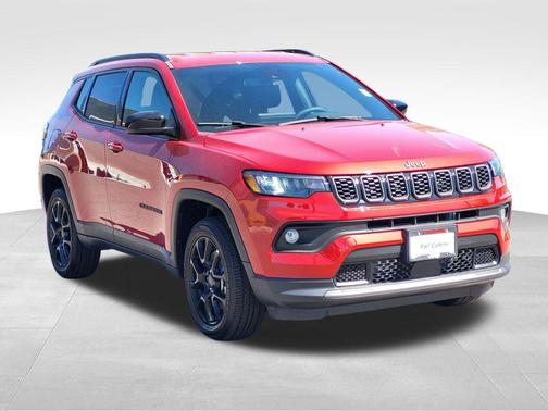 Red Hot Pearlcoat 2026 Jeep Compass Latitude