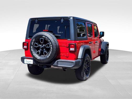 Firecracker Red Clearcoat 2020 Jeep Wrangler Unlimited Sport
