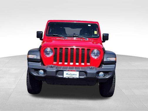 Firecracker Red Clearcoat 2020 Jeep Wrangler Unlimited Sport