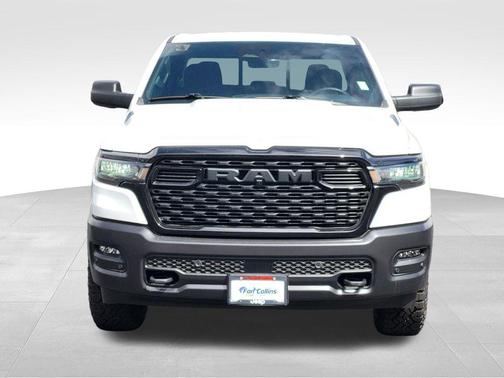 Bright White Clearcoat 2026 RAM 1500 Warlock Crew Cab 4x4 5'7' Box