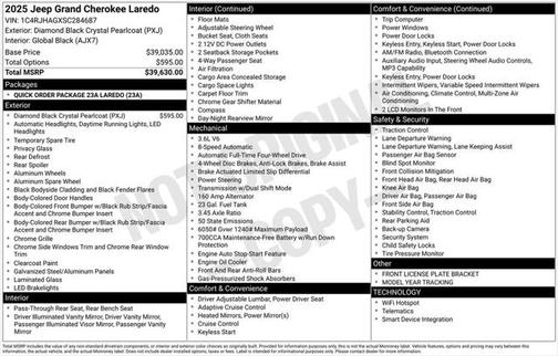 2025 Jeep Grand Cherokee Laredo