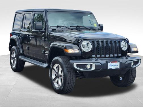 Black Clearcoat 2019 Jeep Wrangler Unlimited Sahara