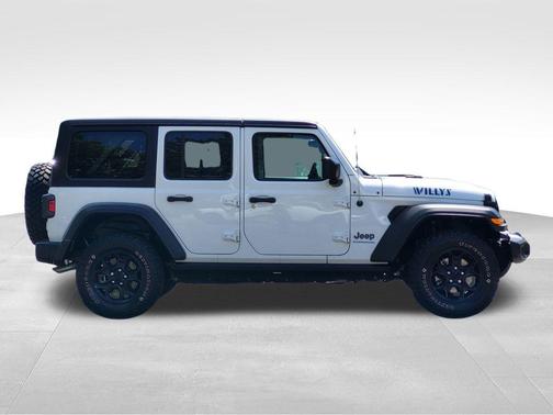 Bright White Clearcoat 2023 Jeep Wrangler 4xe Base
