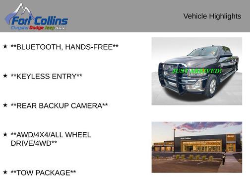 Granite Crystal Metallic Clearcoat 2014 RAM 2500 Big Horn