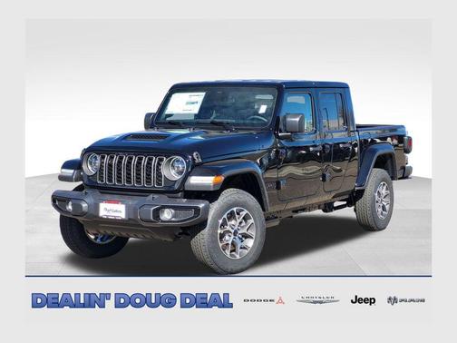 Black Clearcoat 2026 Jeep Gladiator Sport S