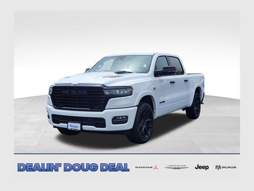 Bright White Clearcoat 2026 RAM 1500 Laramie