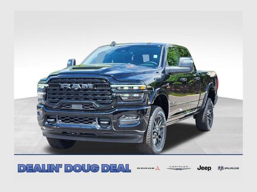 Diamond Black Crystal Pearlcoat 2026 RAM 2500 Limited Crew Cab 4x4 6'4' Box