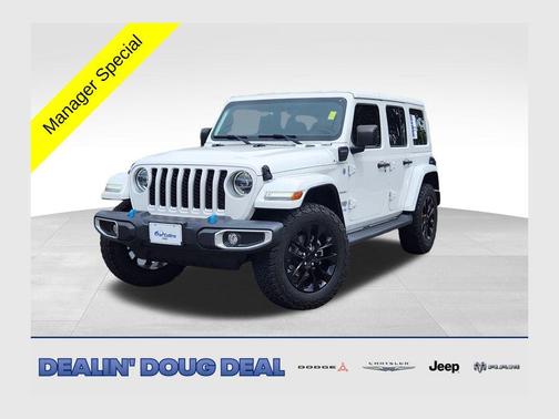 Bright White Clearcoat 2022 Jeep Wrangler Unlimited 4xe Sahara