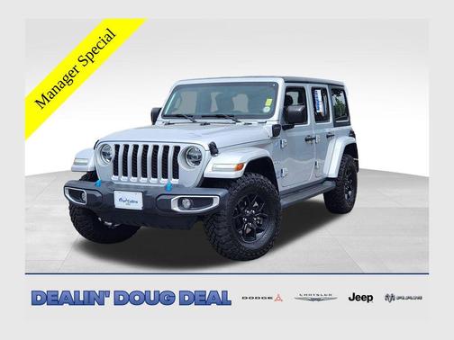 Silver Zynith Clearcoat 2022 Jeep Wrangler Unlimited 4xe Sahara