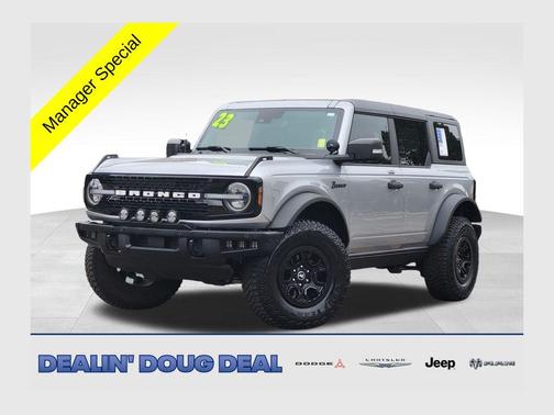 Iconic Silver Metallic 2023 Ford Bronco Wildtrak