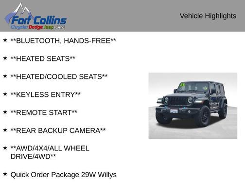 2024 Jeep Wrangler 4xe Willys