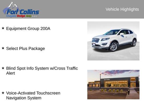 2019 Lincoln MKC Select
