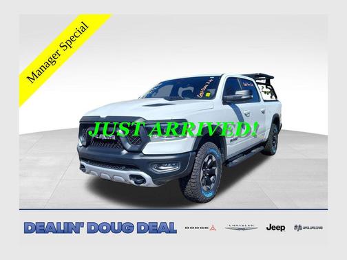 Bright White Clearcoat 2021 RAM 1500 Rebel