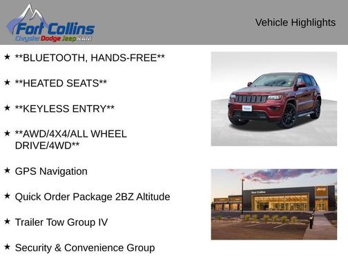 2020 Jeep Grand Cherokee Altitude