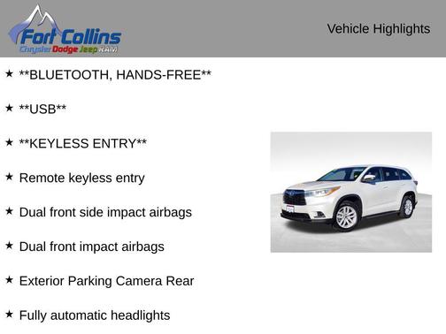 2016 Toyota Highlander LE