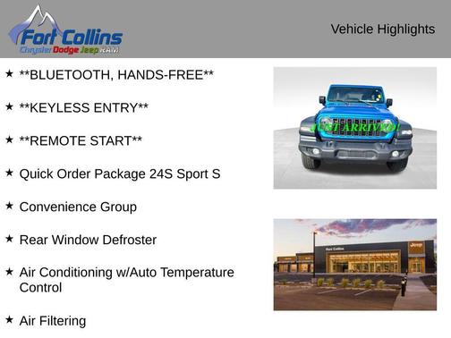 2024 Jeep Wrangler Sport S