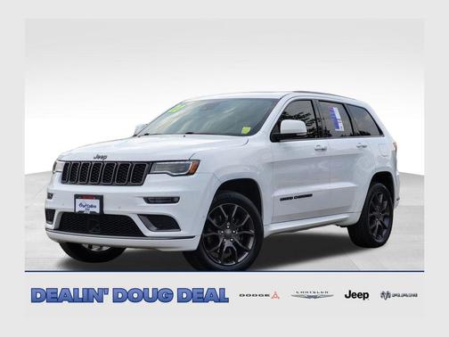 Bright White Clearcoat 2020 Jeep Grand Cherokee High Altitude