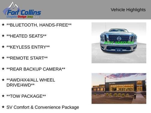 2017 Nissan Titan SV