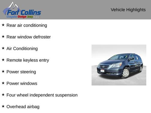 2005 Honda Odyssey LX