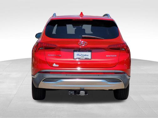 Calypso Red 2023 Hyundai SANTA FE HEV SEL Premium