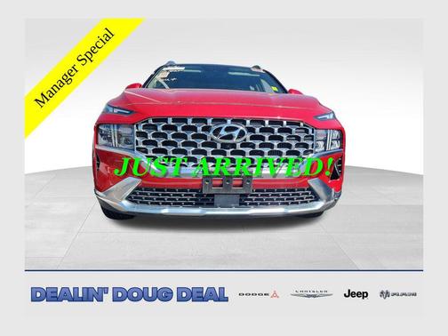 Calypso Red 2023 Hyundai SANTA FE HEV SEL Premium