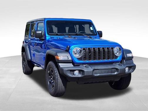 Hydro Blue Pearl Coat 2026 Jeep Wrangler Sport