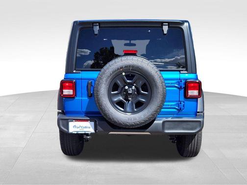 Hydro Blue Pearl Coat 2026 Jeep Wrangler Sport
