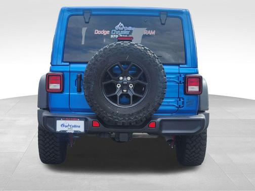 Hydro Blue Pearl Coat 2026 Jeep Wrangler Willys
