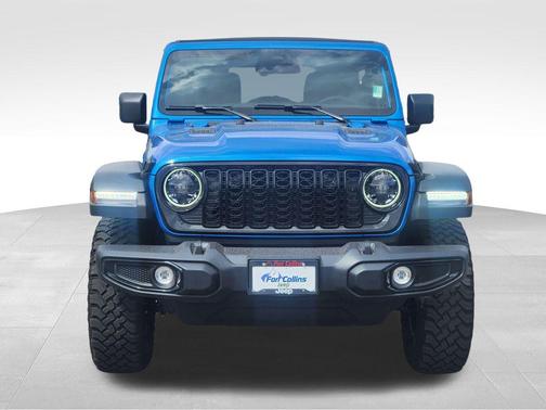 Hydro Blue Pearl Coat 2026 Jeep Wrangler Willys