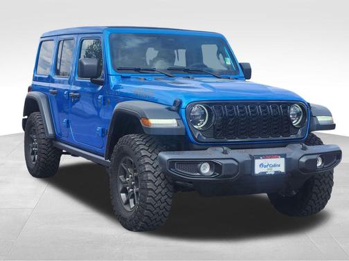 Hydro Blue Pearl Coat 2026 Jeep Wrangler Willys
