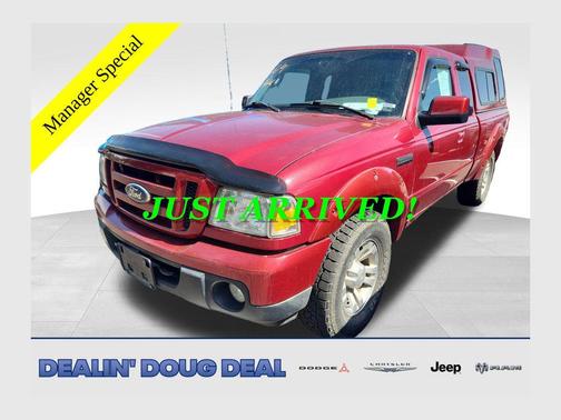 Red 2011 Ford Ranger