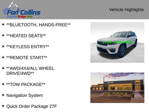 Bright White Clearcoat 2024 Jeep Grand Cherokee 4xe Base