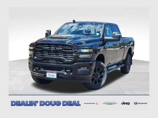 Diamond Black Crystal Pearlcoat 2026 RAM 2500 Black Express Crew Cab 4x4 6'4' Box