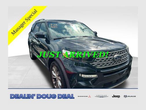 Black Metallic 2022 Ford Explorer Limited