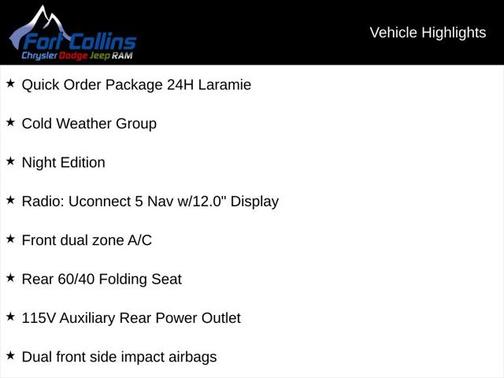 2025 RAM 2500 Laramie Crew Cab 4x4 6'4' Box