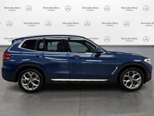 Phytonic Blue Metallic 2021 BMW X3 xDrive30i